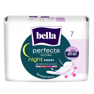 Bella perfecta ultra Night прокладки супертонкие, прокладка, 7 шт.