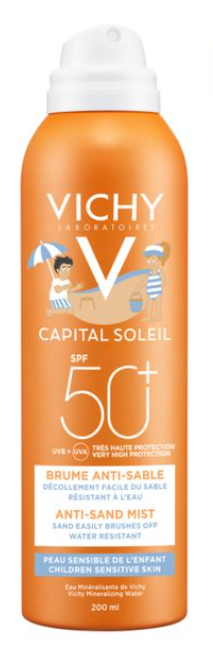 Vichy Capital Ideal Soleil Спрей-вуаль детский анти-песок SPF50+, спрей, 200 мл, 1 шт.