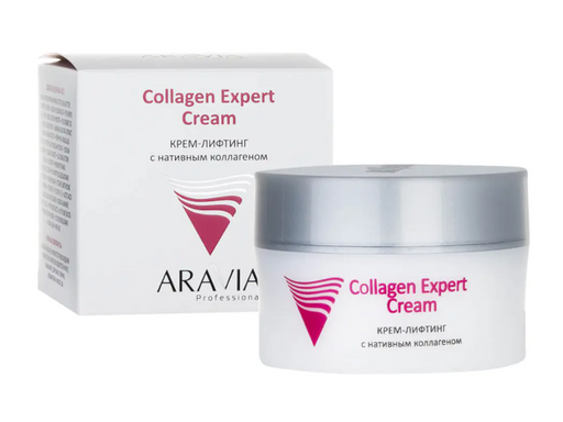 Aravia Professional Collagen Expert Крем-лифтинг, крем, с нативным коллагеном, 50 мл, 1 шт.