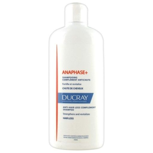 Ducray Anaphase+ шампунь стимулирующий, шампунь, для ослабленных, склонных к выпадению волос, 400 мл, 1 шт.