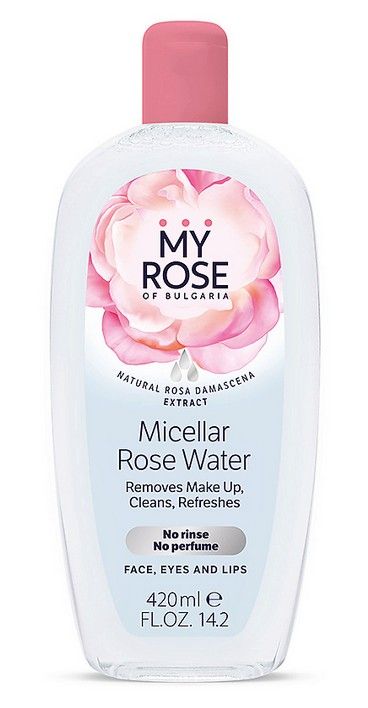 My Rose of bulgaria Мицеллярная розовая вода, мицеллярная вода, 420 мл, 1 шт.